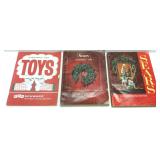 2- Sears Christmas catalogs- 1961 & 1963 &