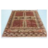 Handmade oriental rug approx 6