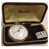 Antique European Fusee pocket watch with