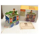 Steiff limited edition circus wagon with a giraffe