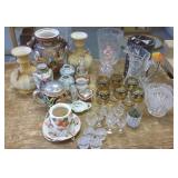 Group of porcelain including hand painted Nippon