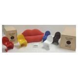 2 Vitra Design miniatures in boxes- Lip Sofa &