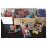 Group Hot Wheels in 3 boxes including Earnhardt