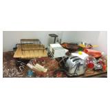 Large group of vintage, etc kitchenware including