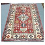 Handmade oriental rug approx 4