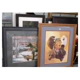 Group of assorted artworks including Zylla