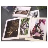 Group of assorted unframed photos, etc.