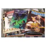 Group of science fiction & comic related books