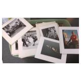 Group of unframed photos by Francis Ferrell, etc