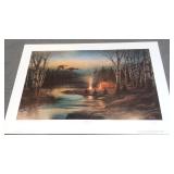 Unframed signed & numbered Redlin print-