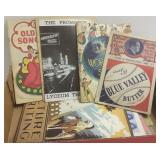 Group including Komisky Park scorecard, etc