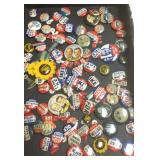 Group of assorted political buttons