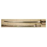 Vintage sword & scabbard