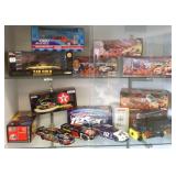 10 die cast cars including Star Wars