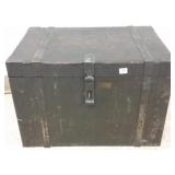 Antique trunk marked Minneapolis, MN