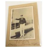 1929 signed (Sir) Thomas Lipton photo with