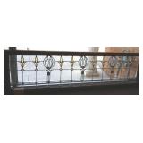 Antique prairie style stained & leaded glass