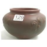 5 1/2" w. Rookwood 1910 carved matte glaze vase-
