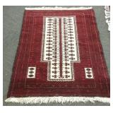 Handmade Oriental prayer rug approx. 3