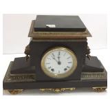 Slate clock marked Mitchell Vance & Co. N. Y.