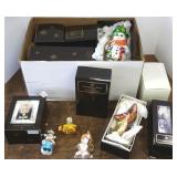 15" C. Radko Christmas ornaments- some with boxes