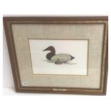 Framed signed James P. Fisher 1977 Federal