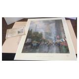 Unframed signed & numbered Thomas Kinkade print