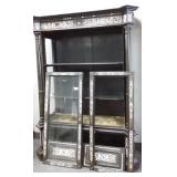 Antique Renaissance style bookcase with exotic