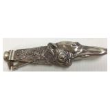 Ornate figural dog clipper