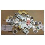 Group including Russian etc. coins & tokens,