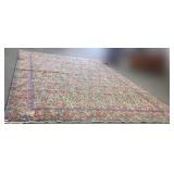 Vintage handmade Persian Oriental rug