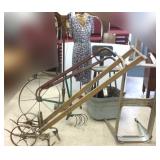 Group farm primitives including cultivators, wash