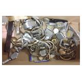 Group of vintage wristwatches, etc.