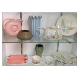 Group of pottery including Red Wing etc.