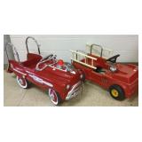 2- pedal fire engines