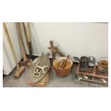 Large group of primitive & tools including U.S.