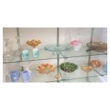 Group of assorted glass including carnival, Fenton