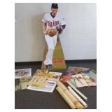 Group of unframed posters including autographed &