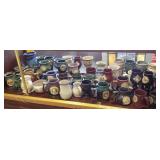 Large collection of Renaissance Festival stoneware