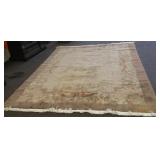 Handmade Chinese area rug approx 8