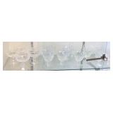 18 Waterford goblets - 3 sizes