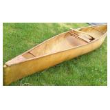 Kevlar 1-person canoe with paddle- 16