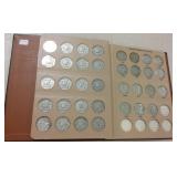 Full set of Franklin half dollars