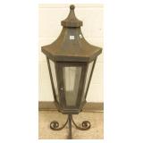 37" garden lantern