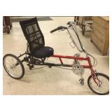 Sun E23SX 21 speed recumbent bike