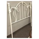 Queen size antique style headboard with frame