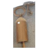 Approx. 18" iron bell