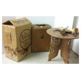 Vintage Ampro projector with original box, small