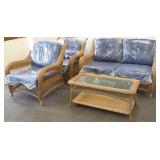 6 piece Yardbird brand indoor / outdoor wicker