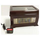 Modern mechanical music box with extra cylinders